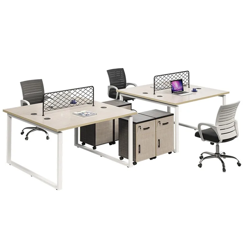 office partition table Staff desk Cubicle workstation Bureau de travail modular office table commercial Office Furniture set
