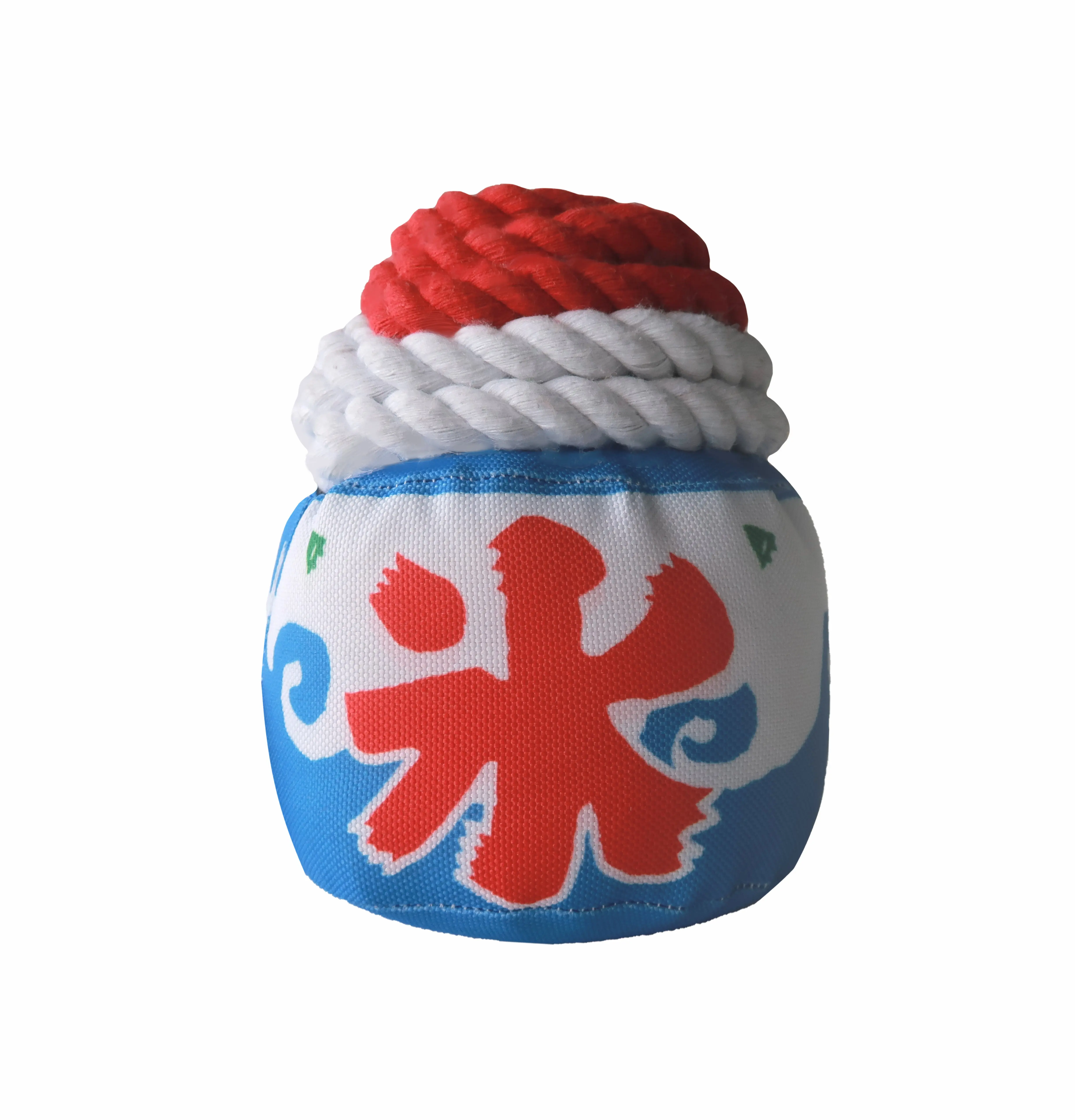 Japanese pet toy ice bite waterproof toy cat big dog toy bite resistant rope knot cleaning net grinding teeth to relieve boredom