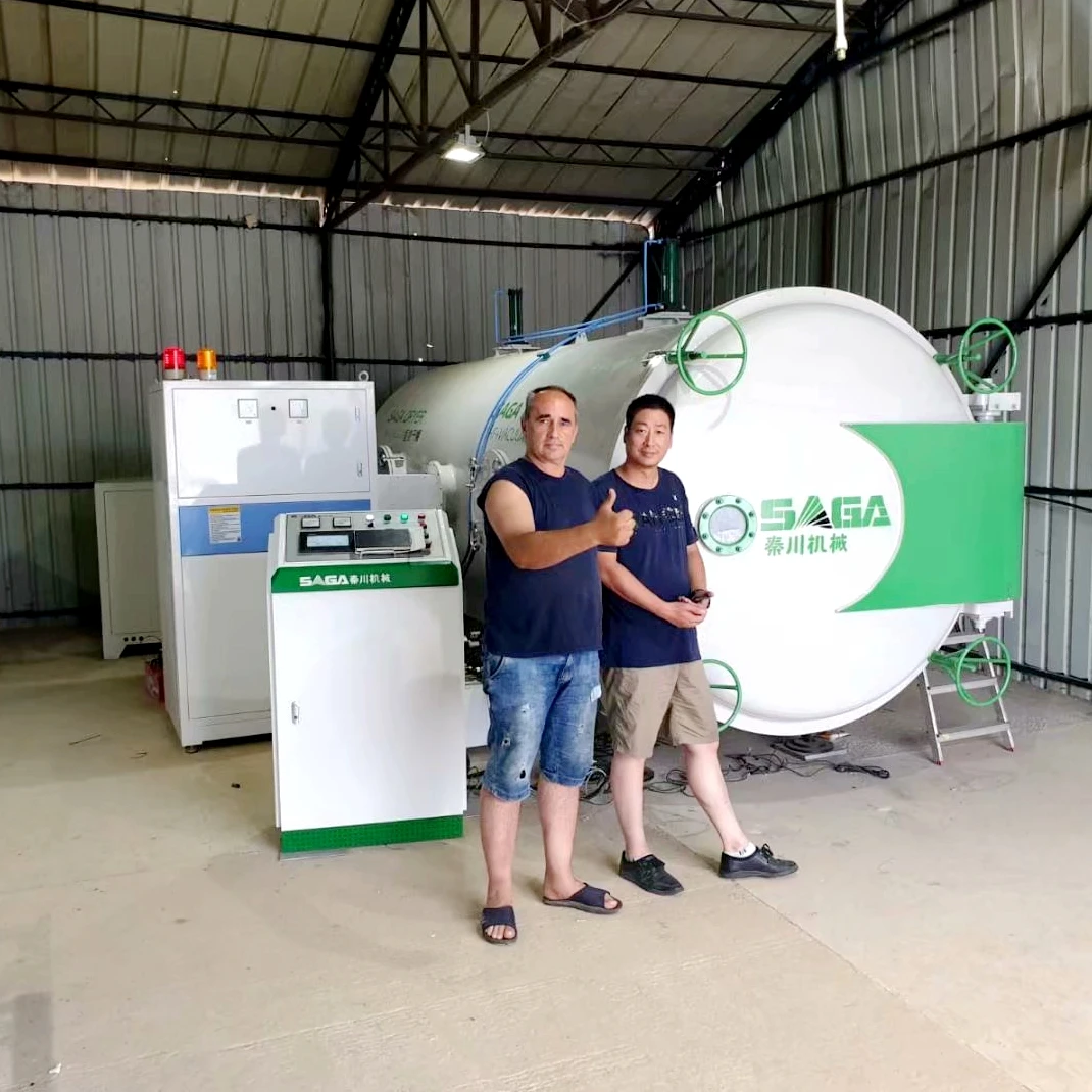 3m3 High Frequency Wood Drying Vacuum Chamber Kiln Oven Equipment HFVD30-SA