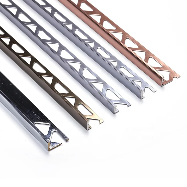 Misumi 12mm L shape carpet floor stair furniture plywood aluminum tile corner edge trim