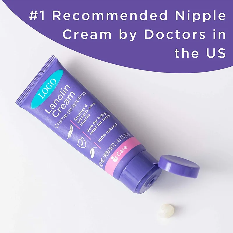 Wholesale customized 40g wool fat cream repair cream, soothing nipple cream