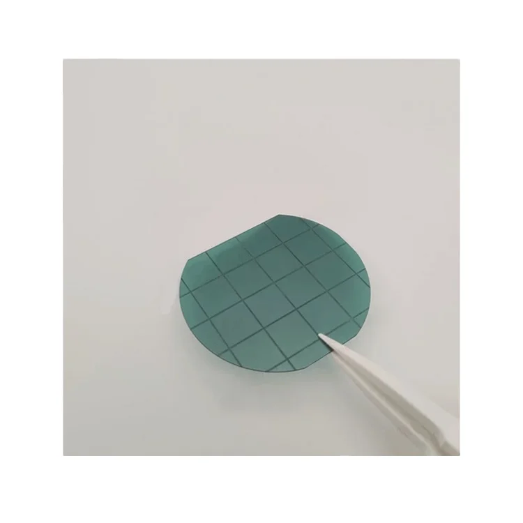 Custom conduction type RF device single crystal substrate test 10*10mm silicon carbide SiC wafer 4H/6H