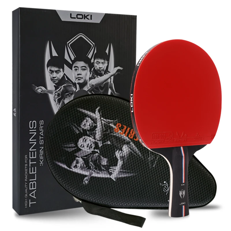 2022 LOKI-K2 ping pong paddle new arrival 2 star table tennis racket