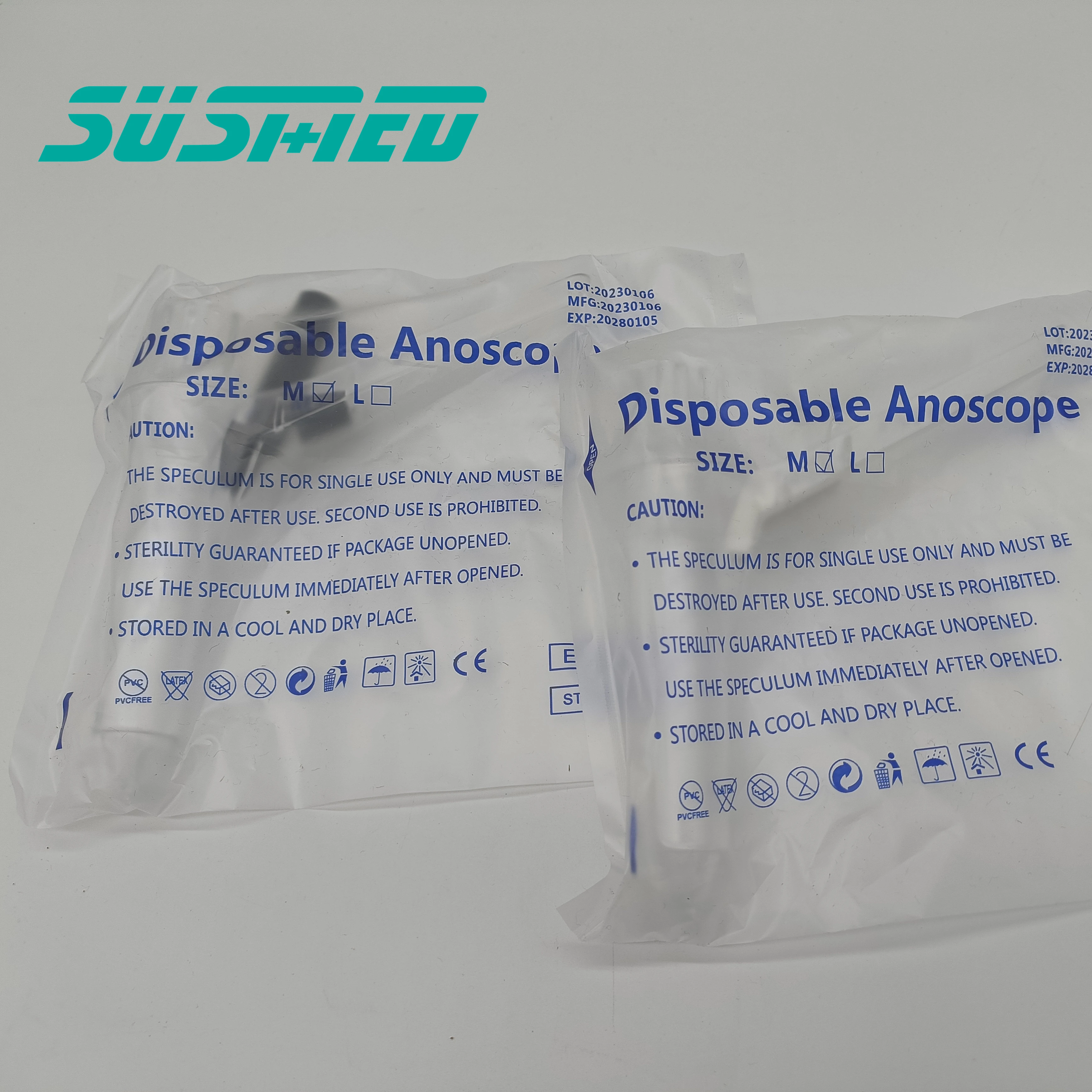 Disposable Plastic anoscope speculum proctoscope With Light Source