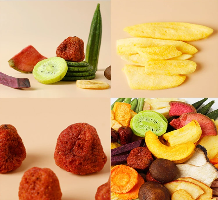 250g 12 Species Crispy Vegetables Healthy Snacks Vegetable Fruit Dried