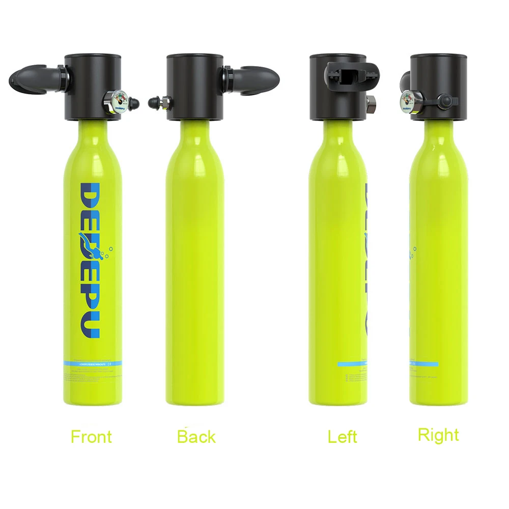 DEDEPU Smooth breathing underwater with 0.5L Mini Scuba Tank Scuba Diving Equipment With 200 Bar/ 3000 Psi/ 20 Mpa