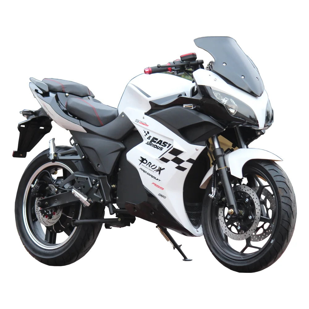 Wholesale Customize Lifepo4 Lithium Battery Long Time High Speed Performance Power Electric Racing Motorcycle