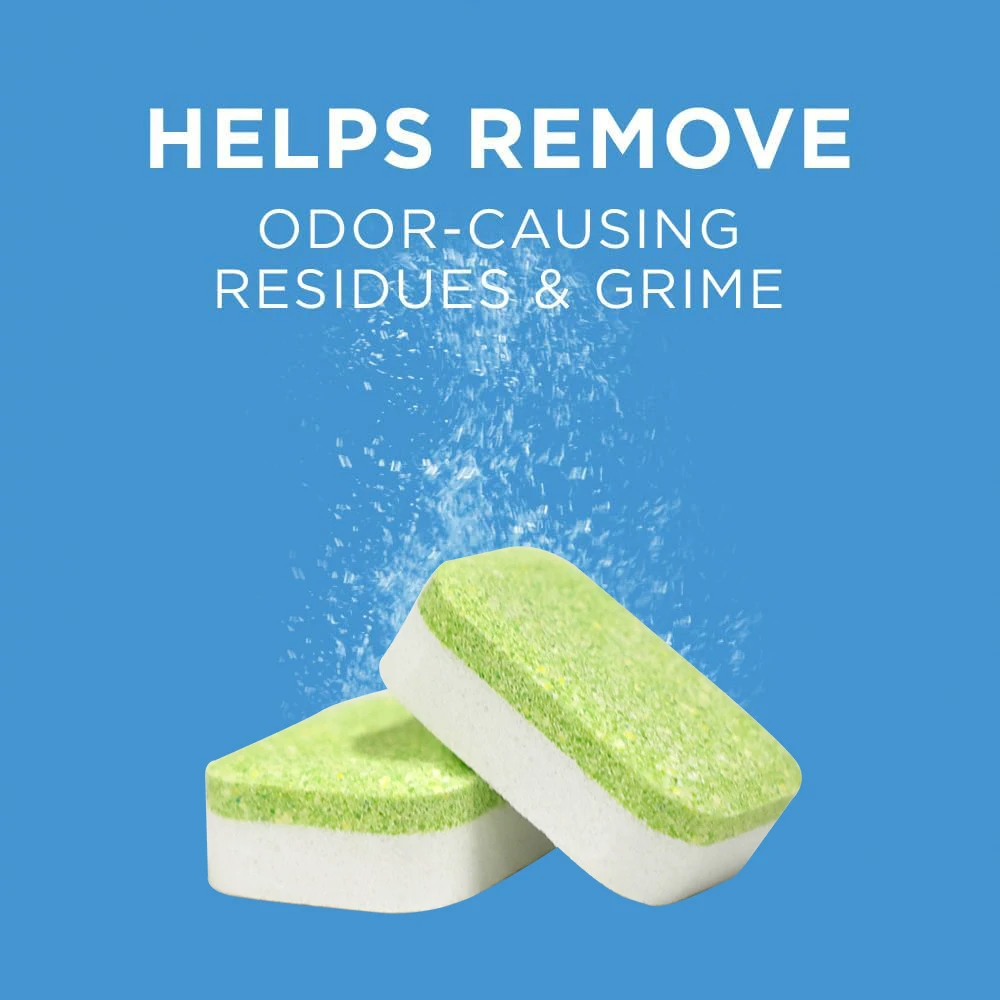 Factory  Environmentally friendly kraft paper wrapped in individual washing machine cleaner tablets