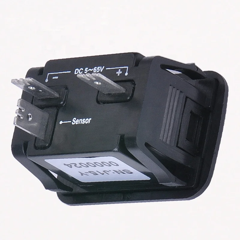 Runleader Digital RPM Meter Engine Hour Meter Voltmeter Running Hour Meter For ATV Chainsaw Tractor Excavator