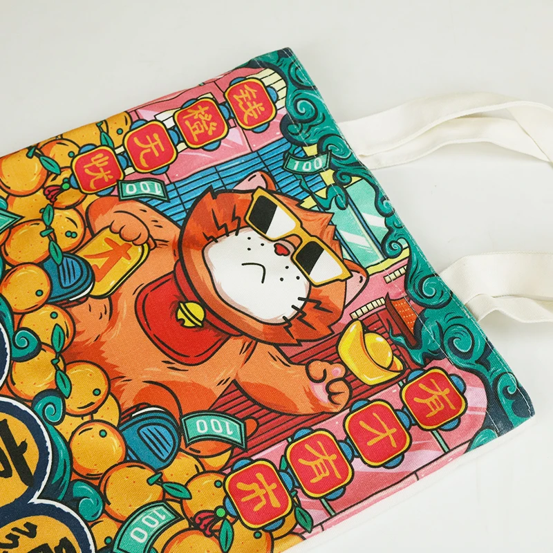 Durable Eco-friendly Plain Muslin Canvas Shopping Tote Bag With Custom Logo And Design