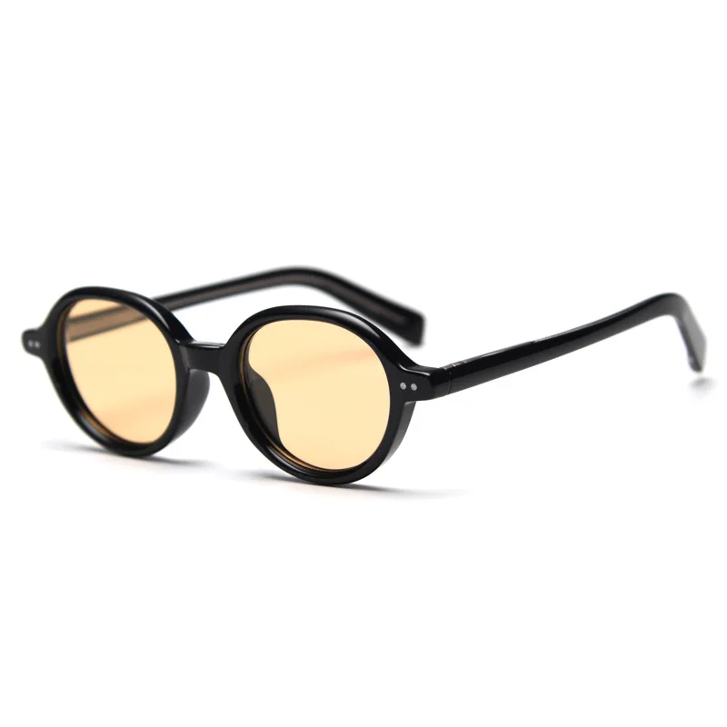 Hot Sell Sunglasses Trendy Uv400 Newest 2024 Tr90 Lady Shades Sunglasses Retro Small Oval Sunglasses
