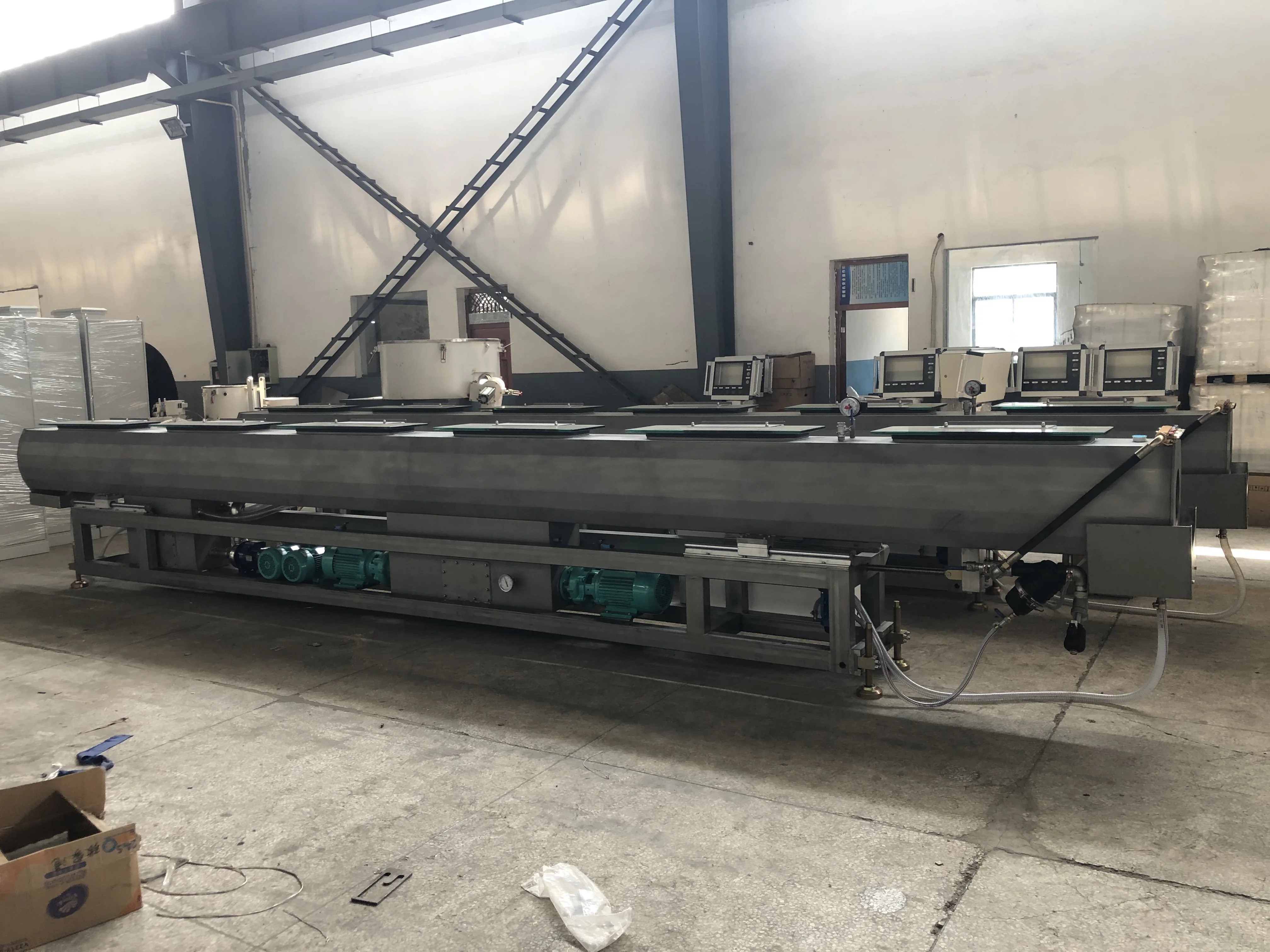 
PE PVC pipe vacuum calibration tank 