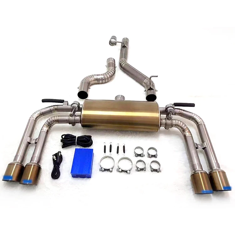 Выхлопной catback для 02 03 04 05 Au * di A4 Quattro 1.8L B6 AT MT Turbo