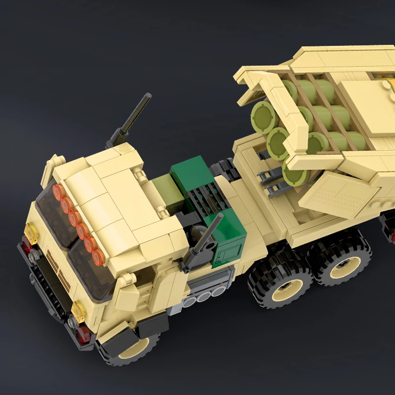 3511 Военная серия M142 HIMARS MOC Model оборудование для детей развивающая сборка конструктор Набор игрушек украшения мальчиков Игрушка Juguetes