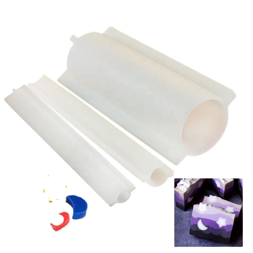 Multishaped трубки колонка силиконовая форма для мыла добавьте мусс шоколадный торт автоматический распределитель руки