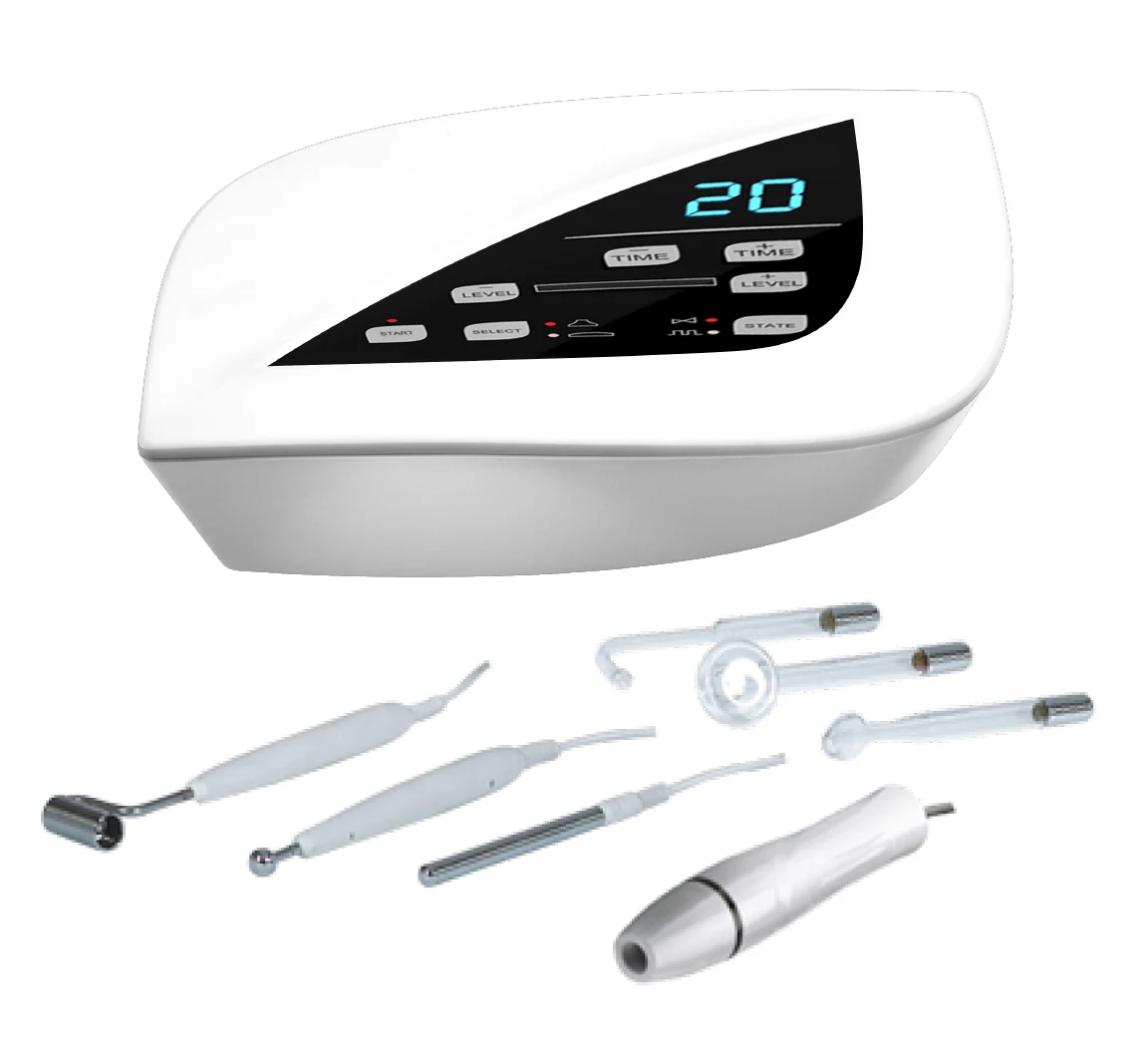 2 in 1 Beauty Equipment with Galvanic Micro Current and High Frequency Facial Beauty Device