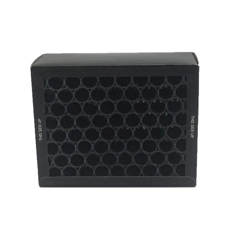 Honeycomb carbon mesh activated charcoal mesh filter sheet
