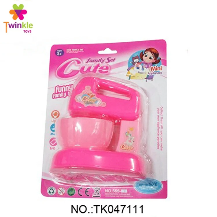 Kid toy bo mini house blender with light play set kitchen toy