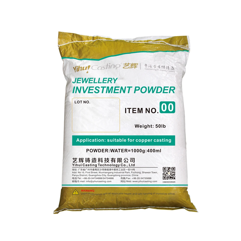 YihuiCasting Investment Powder for Jewelry Lost Wax Casting Sale Gold Silver Copper
