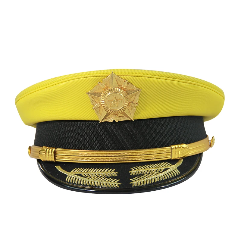 Дизайн логотипа на заказ, OEM, военный офицер, капитан, Униформа, производитель, бестселлер, самая низкая цена, Военный стиль, остроконечная шляпа