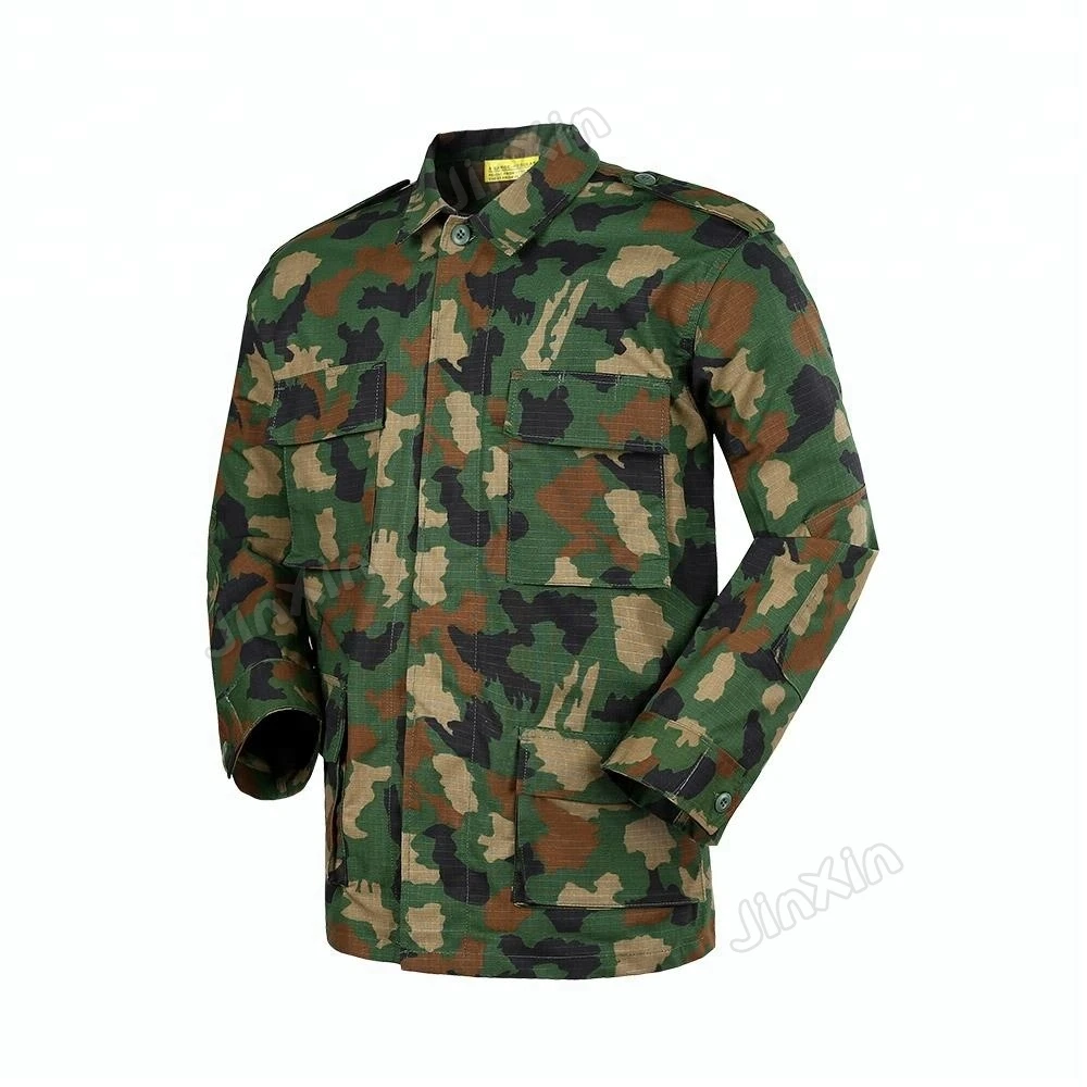 BDU Uniform Woodland Jungle Camouflage BDU  Uniform