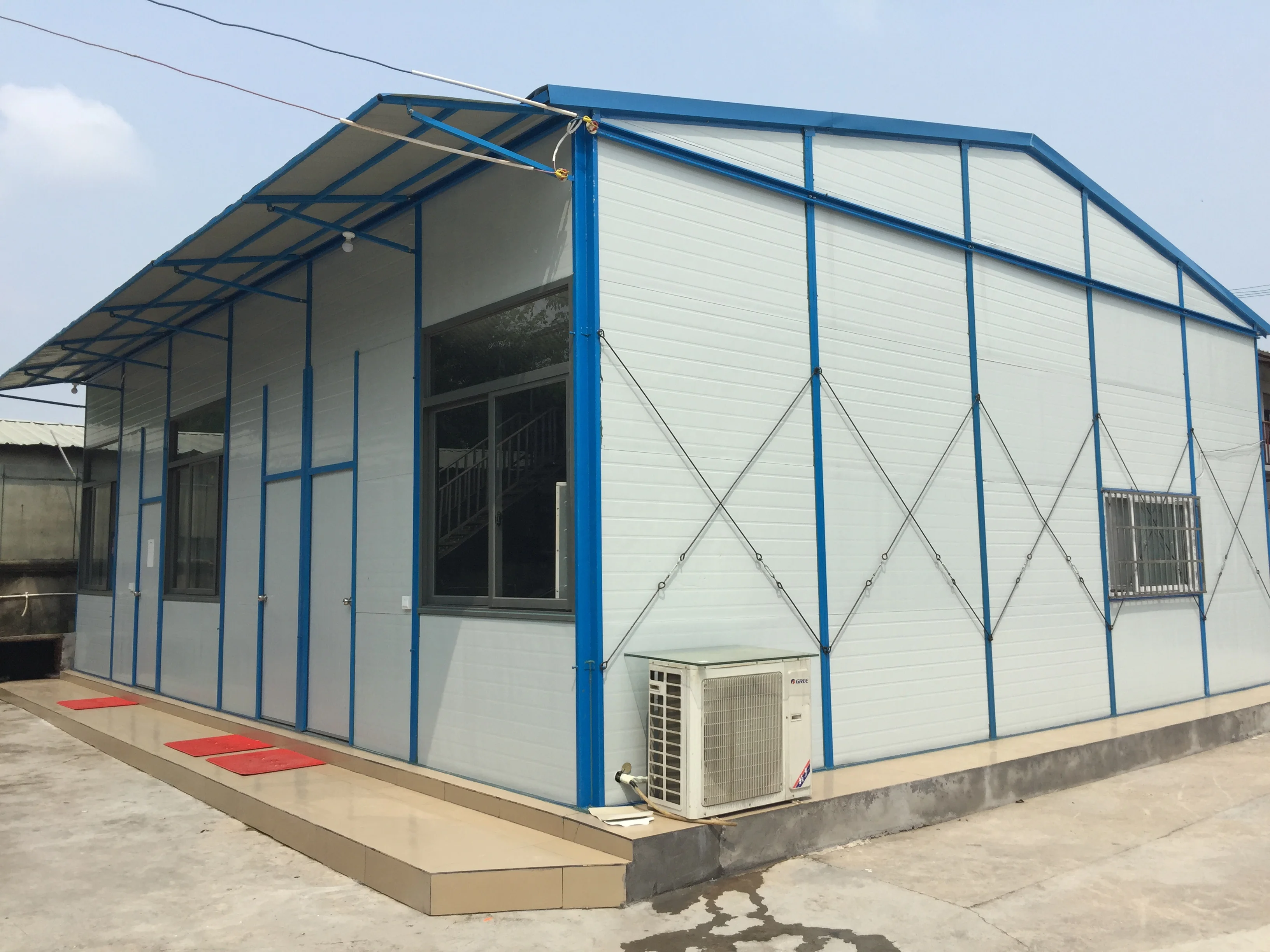 China Low cost Construction real estate Light Steel frame building Prefabricated house