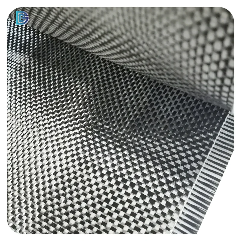 Offer Sample High Strength 240g 160g 2mm Thickness Fabrics 200gsm 12k 3k Cloth 80gsm Twill Black Carbon Fiber Fabric