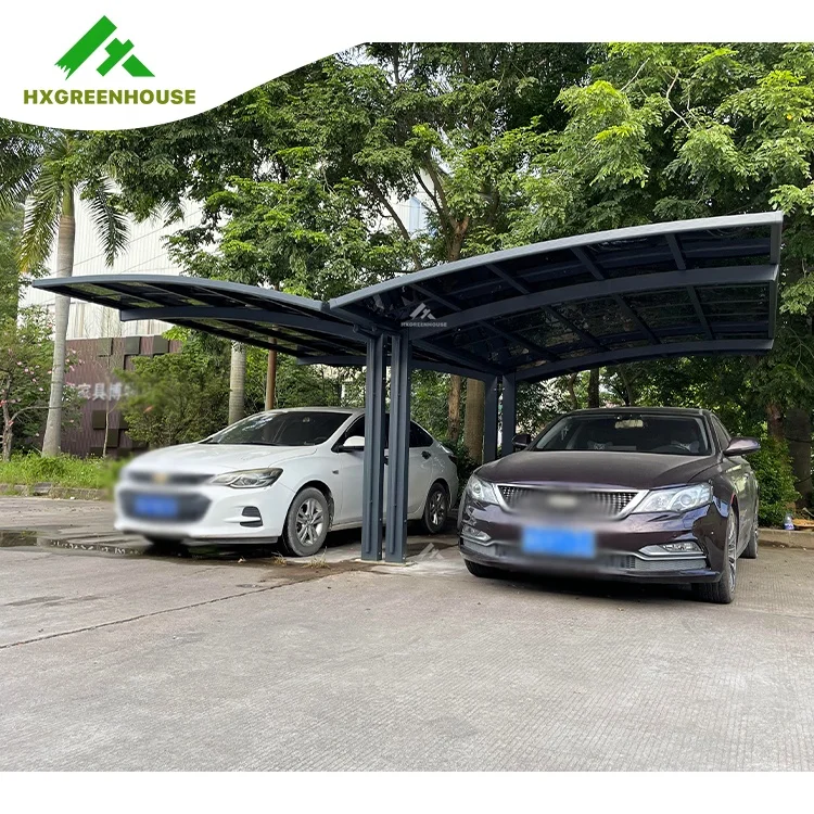 Quick Single Garage Enclosure Kit HX115 Garages, Canopies & Carports Metal 6063 Aluminium 304 Stainless Steel Screws Aluminum