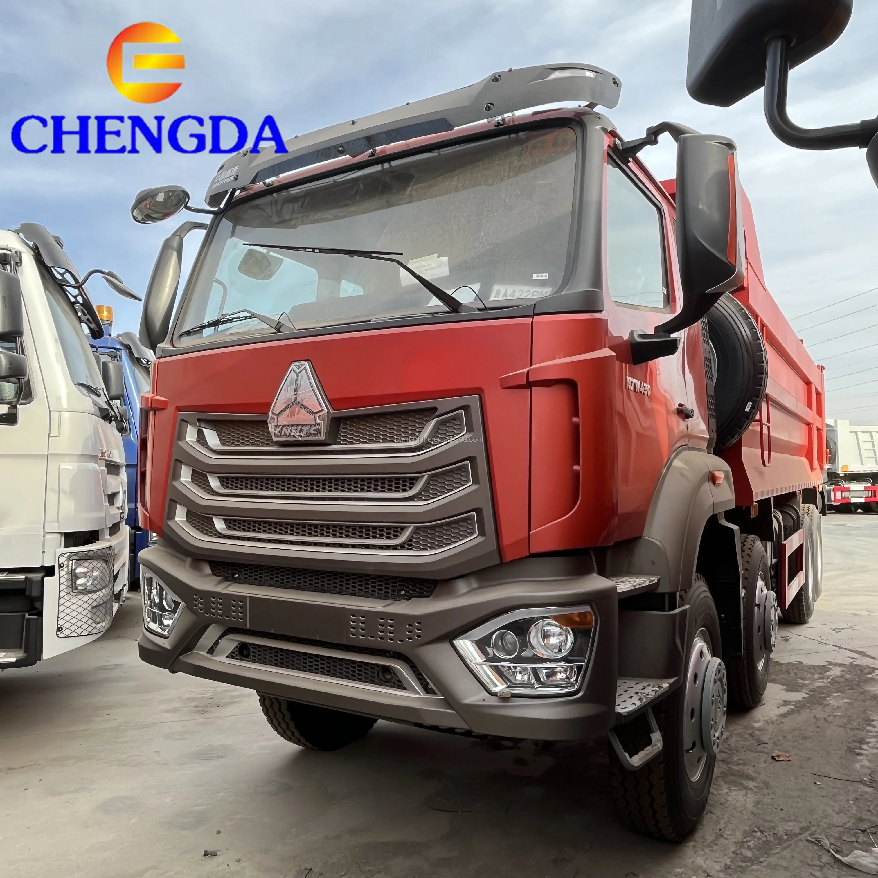 8*4 12 Wheel New Used Diesel Tipper Trucks Euro 3 Emission Standard Sinotruk HOWO Hohan HOWO NX Dump Truck