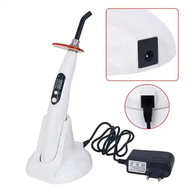 High quality Tooth Tube Lighting Photo Ring Fill Wireless Cordless Led Lamp Dental Curing Light Led Light Cure