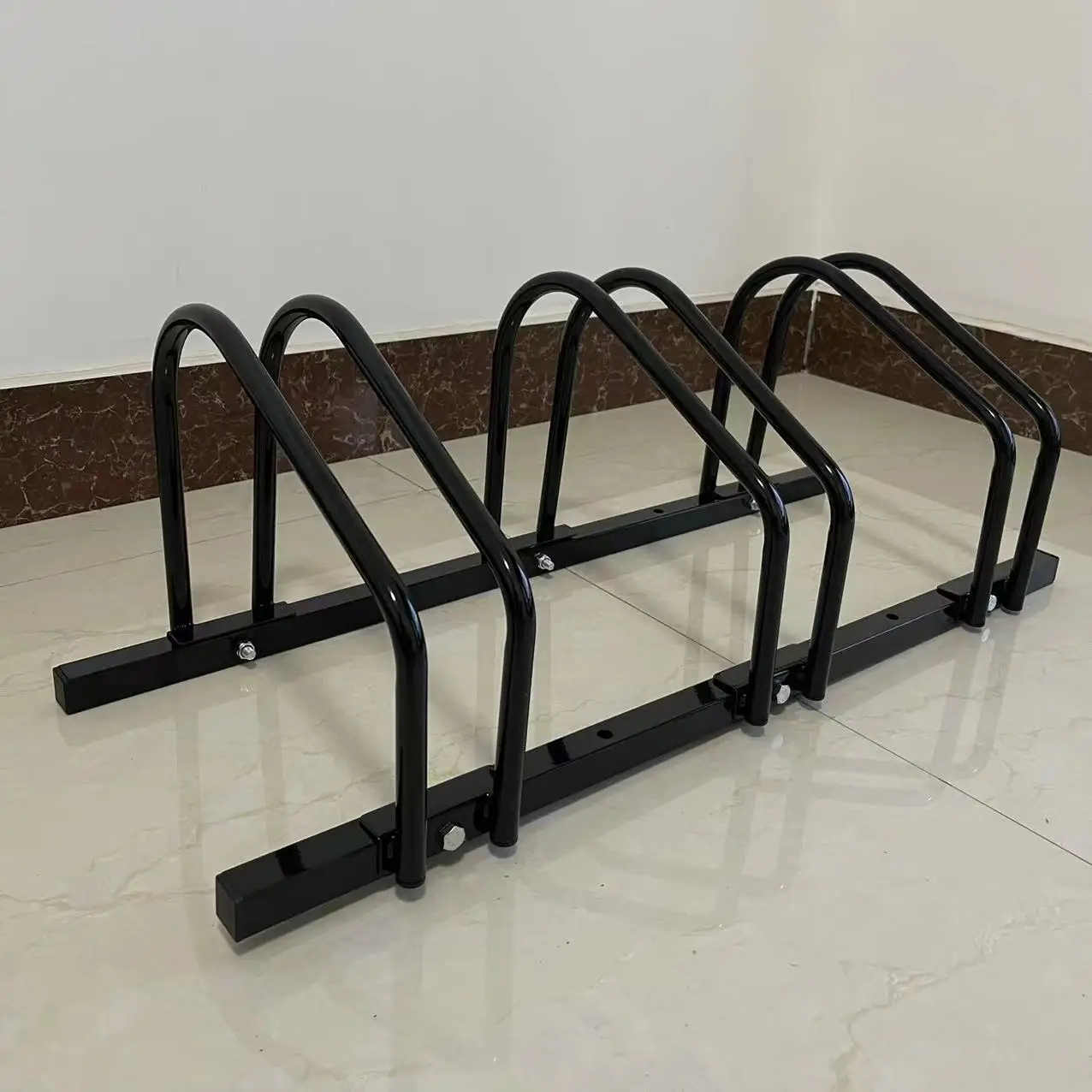 Напольная Стояночная стойка для велосипеда, 3 стойки для хранения велосипедов