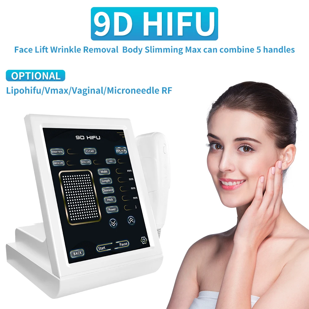 New Arrival Beauty Hifu Machine Focused Ultrasound Hifu Smas Lift 9d Hifu Face Lift Machine Anti Wrinkle Machine