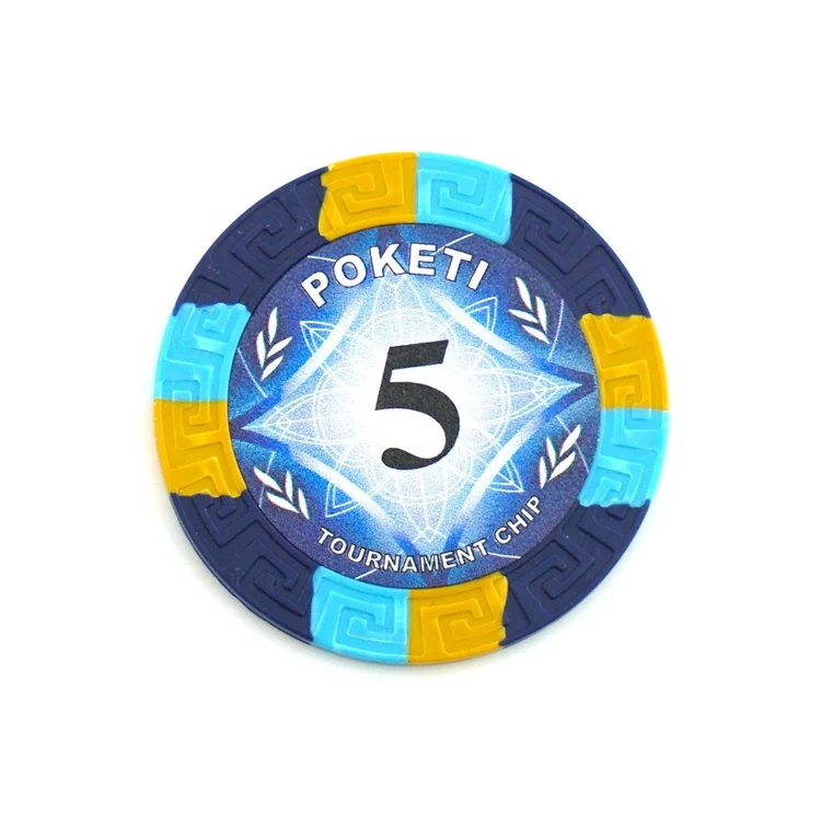 Promotional Wsop Gambling Cheap Custom Clear Solid Colored Clay Poker Chips