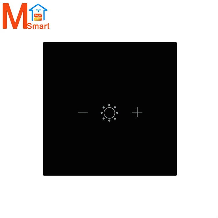 Tuya Smart Wifi LED Dimmer Switch Alexa Google Home Voice Control Touch Panel Smart Dimmer Switch