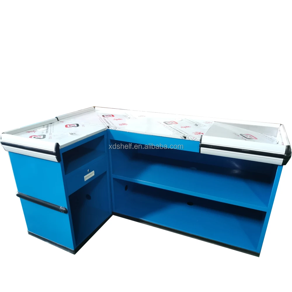 Supermarket Shelves Checkout Counter Other Warehousing & Supplies Value Money Cash