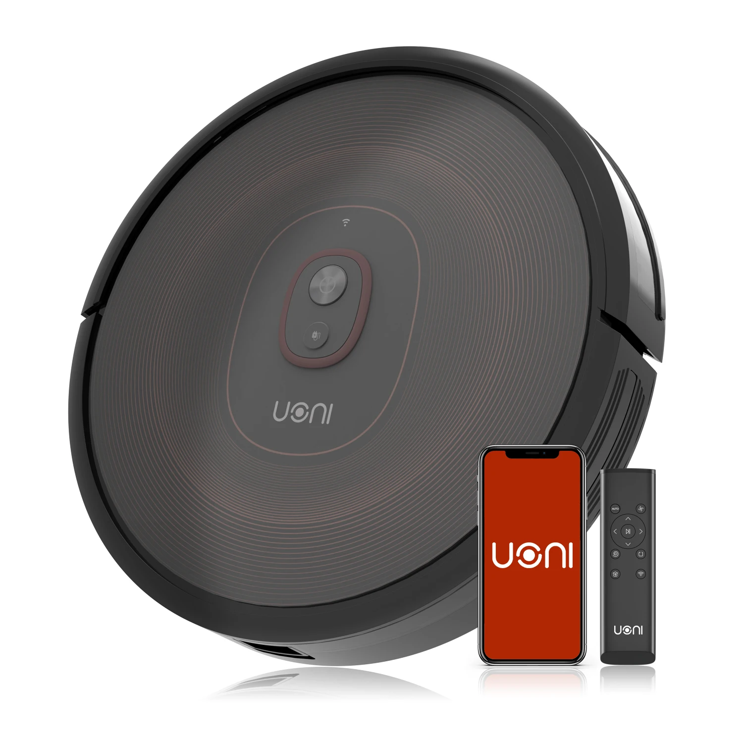 
Uoni smart vacuum cleaner robot Samurai Series 1 2000Pa suction anti-drop brushless motor 