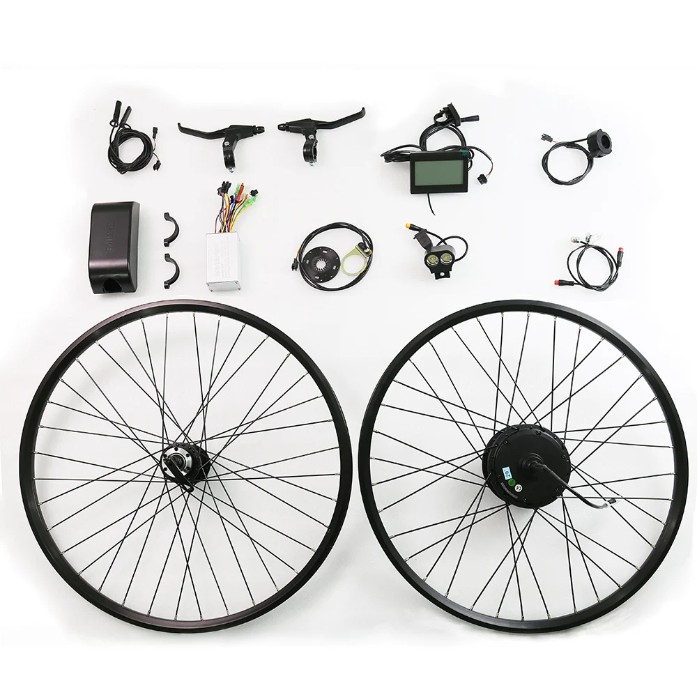 20/24/26/27.5/29 inch mid drive conversion kit hidden power electric bike kit 36v 250w electric bike conversion kit