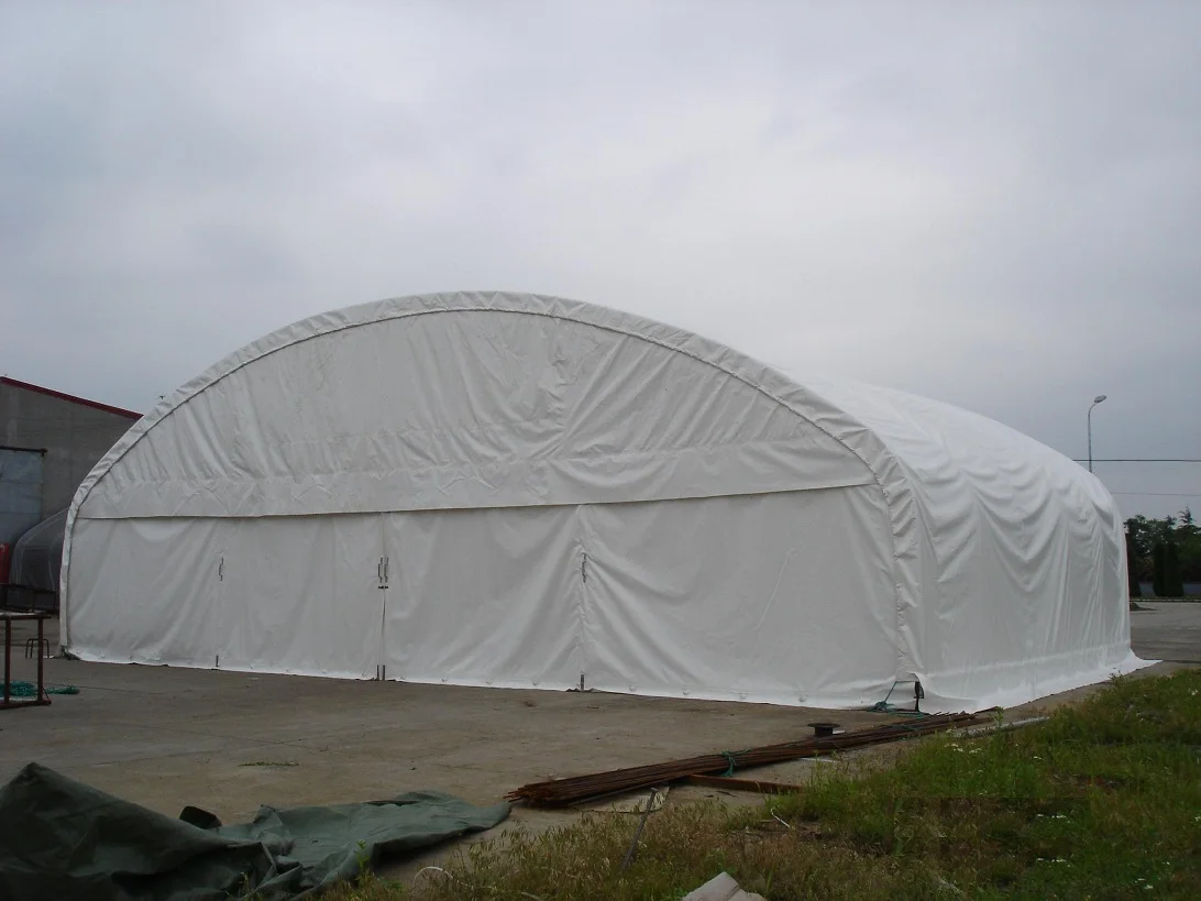 GS Tent Hangar Tractor Storage Tarp Building Garage Aircraft Hangar Tent PVC Large Tent Truss