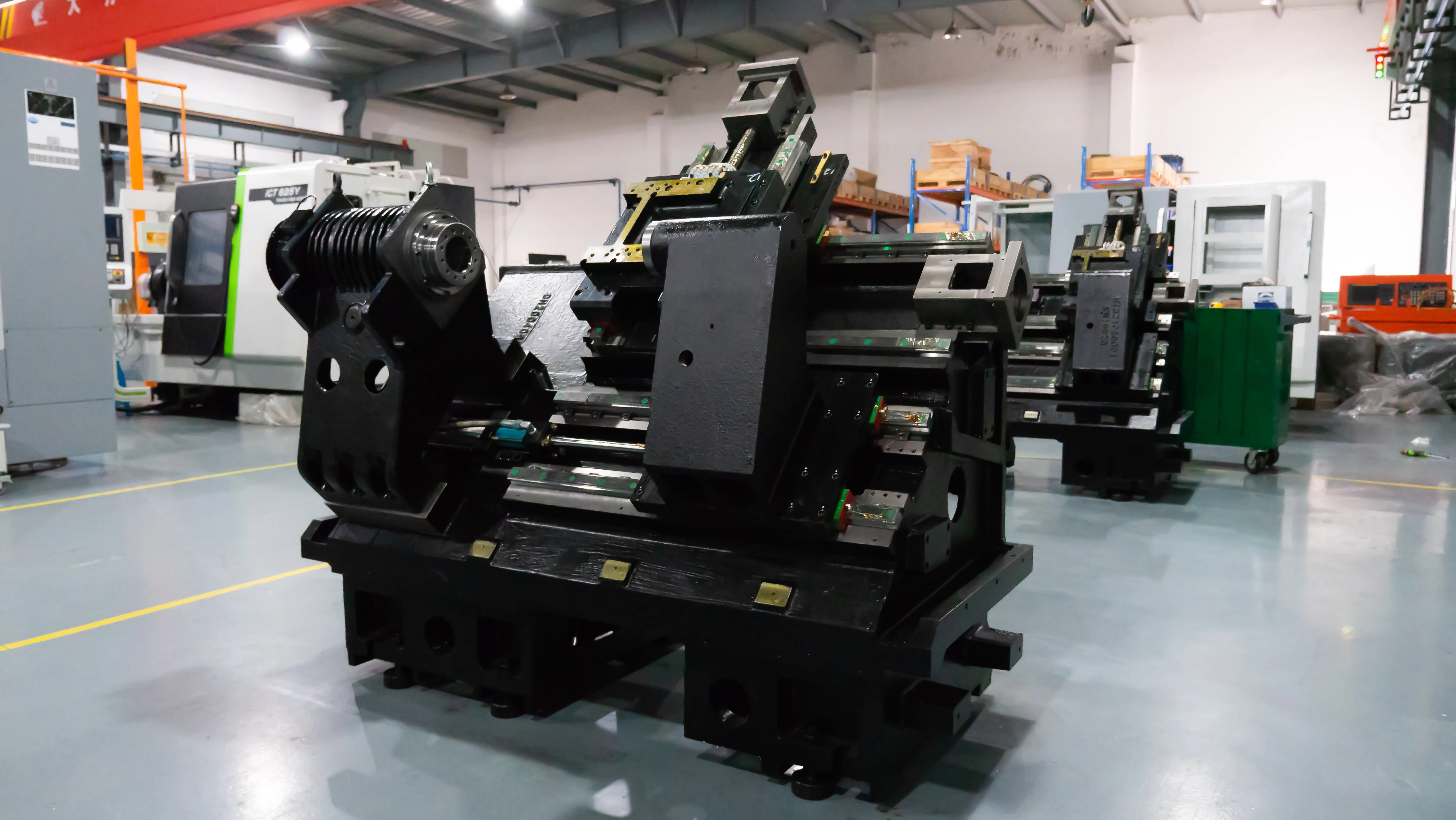 CNC slant bad lathe HT3 China CNC slant turning lathe machine for metal