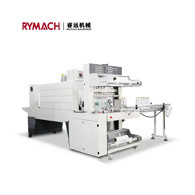 Heat shrinkable packaging machine that can meet the single or collective packaging of bottles and cans