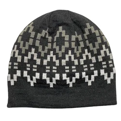 Warm 3M thinsulate lined and fashion pattern Beanie Hat