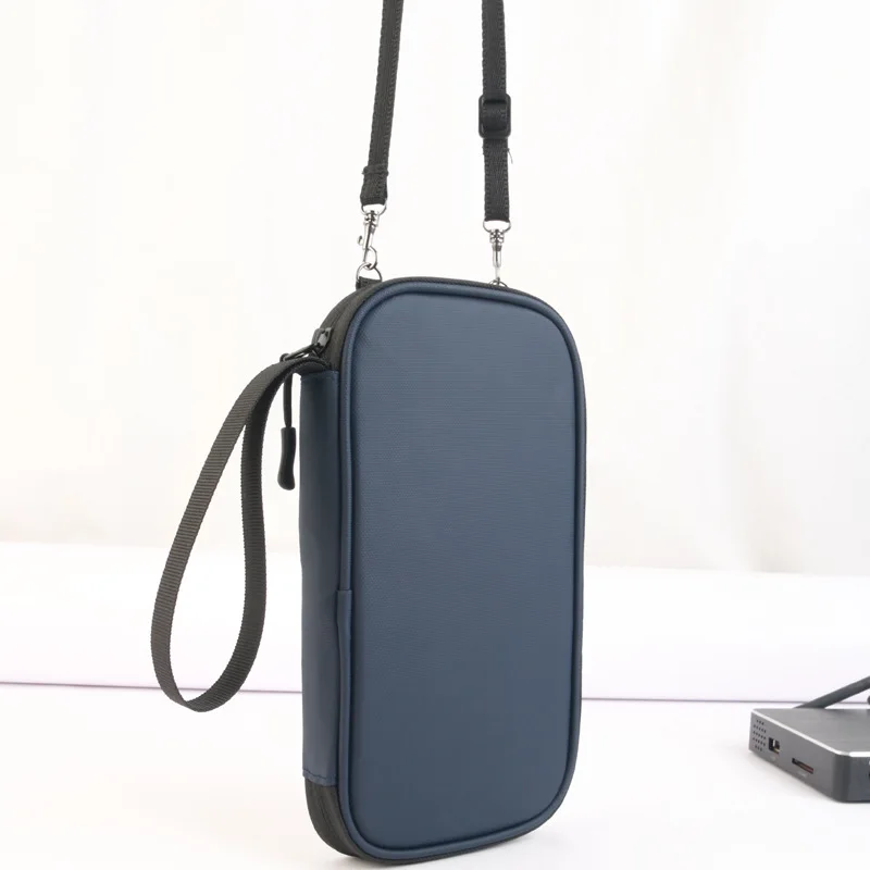 Travel  Document Case Zippered Rfid Organizer Passport Wallet Card Holder Bag For Men