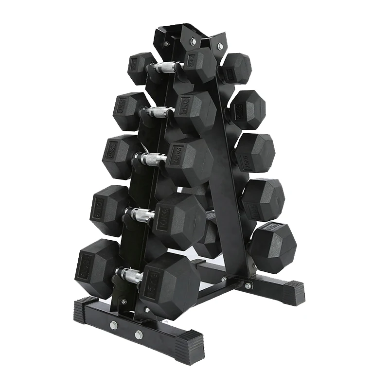
Sobek Gym Hex Dumbbells Rubber Encased Solid Weights Sets Hexagonal Hexa Dumbbell Set 
