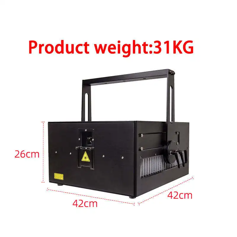 30W RGB Doublelayer structure good quality 30W RGB animation laser light rgb animation high power laser light