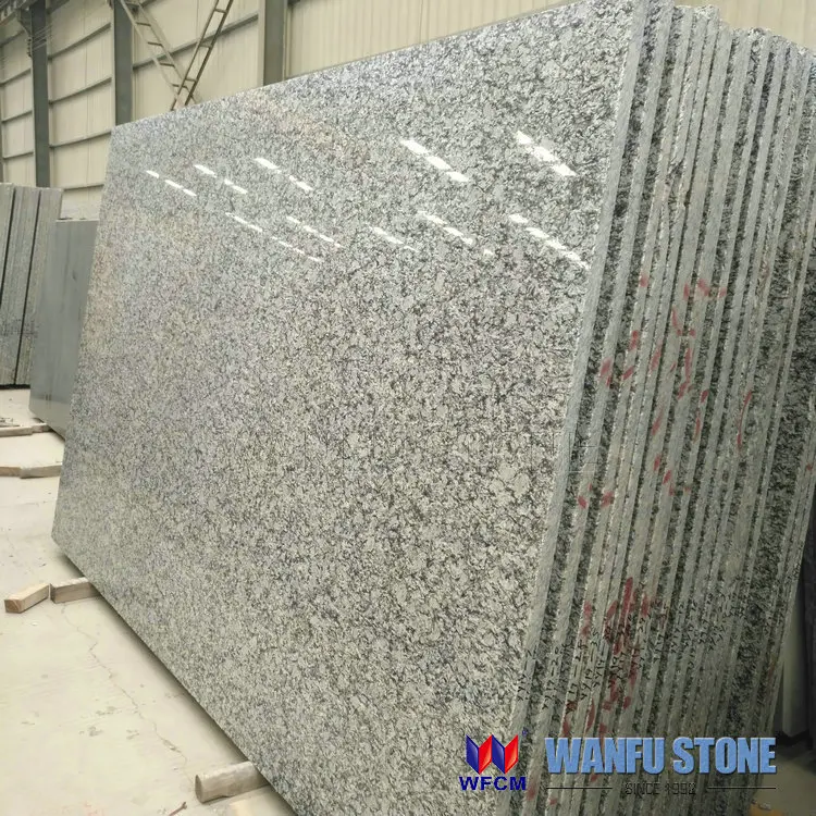 Chinese granite surf white sea wave granite big slab prices