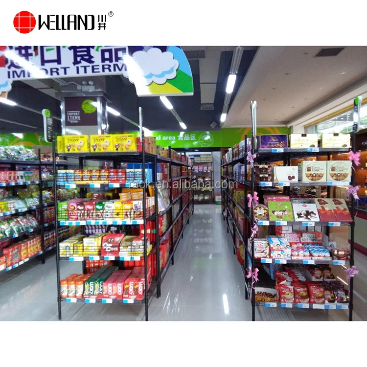 Store Trade Show Shelf Corporation,Powder Coat Wire Shelf For Store Display