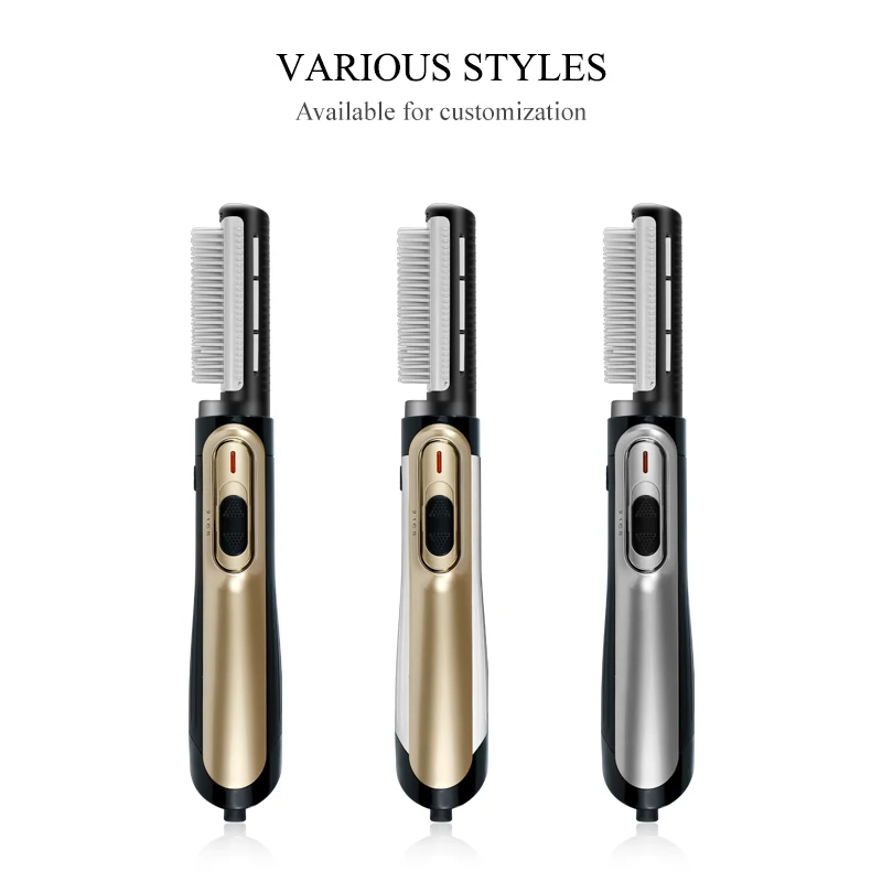 Hair Machine AC Motor Strong Wind Electric HairBrush Salon Station Hair Straightener Comb Hair Dryer Brush Straightener