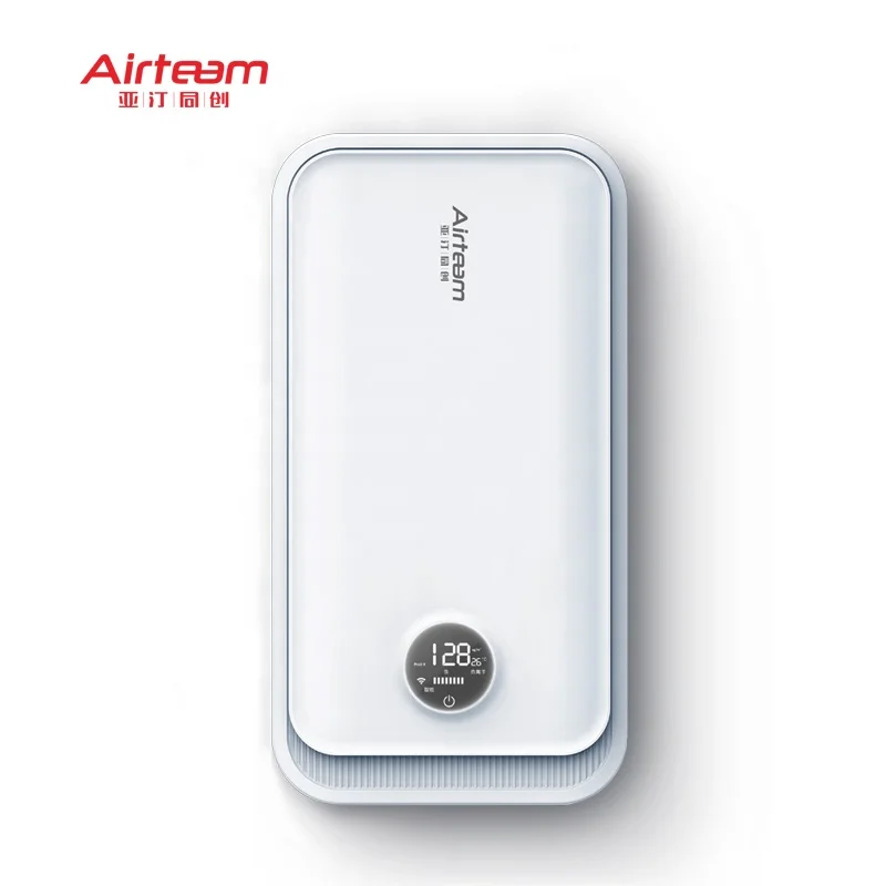 Intelligent Controlled Indoor Room Air Cleaner Residential Commercial Wall Mounted HEPA Air Purifier With EC motor