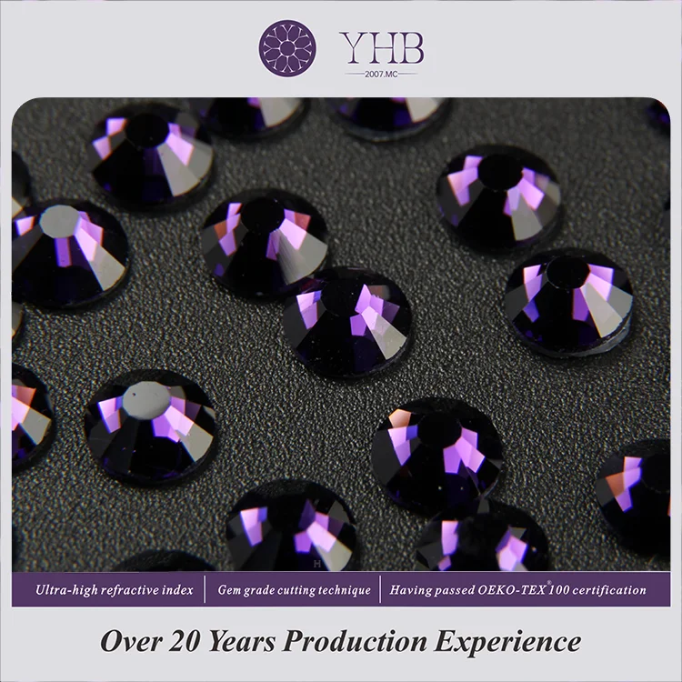 Ab Color High Quality Flat Back Rhinestones Fancy Rhinestone Gems For Jewelry Decoration