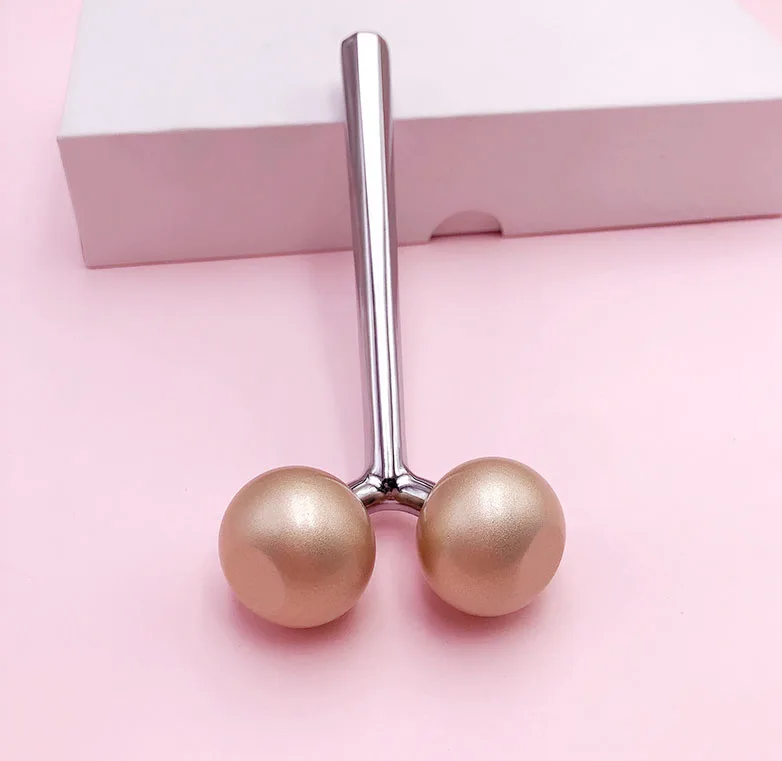 3D Roller Facial Ball Massager Lifting Beauty Products Face Wrinkle Anti-aging 360 Rotate Y Shape Facial Massager Face Roller